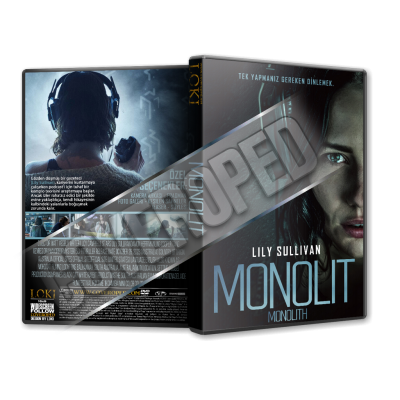 Monolit - Monolith - 2022 Türkçe Dvd Cover Tasarımı